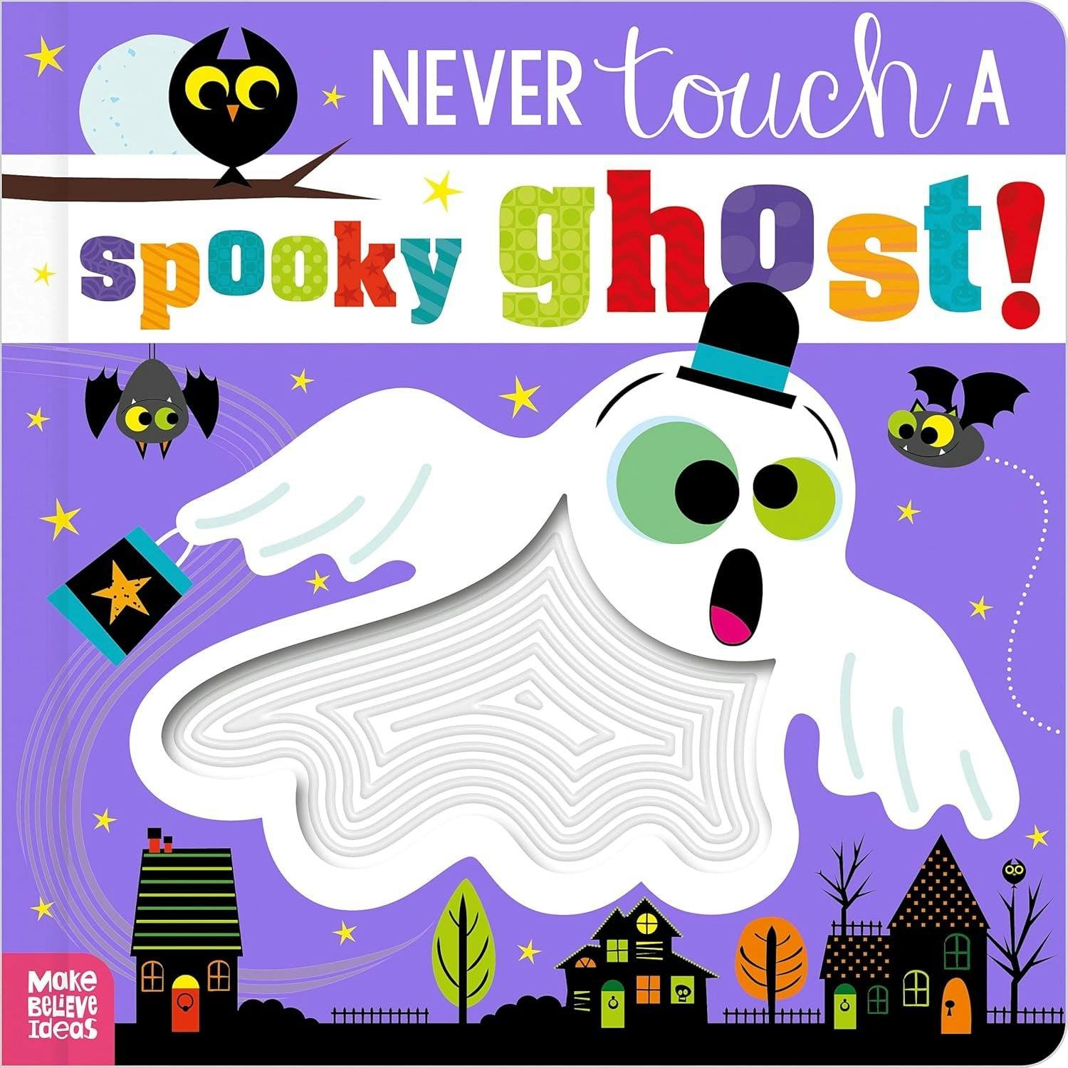 Cover image for Never Touch a Spooky Ghost!, isbn: 9781836425458