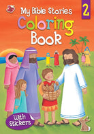 Cover image for My Bible Stories Coloring Book 2, isbn: 9781859855706