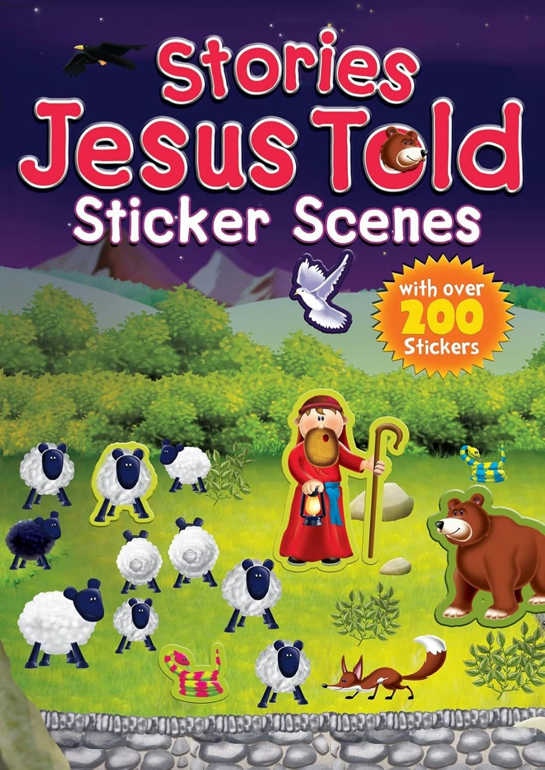 Cover image for Stories Jesus Told Sticker Scenes, isbn: 9781859859476