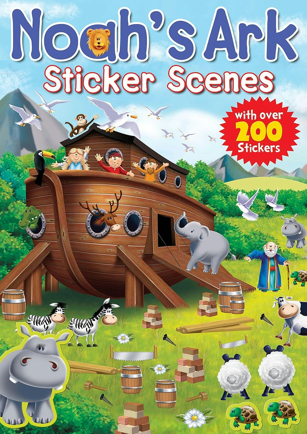 Cover image for Noah's Ark Sticker Scenes, isbn: 9781859859483