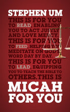 Cover image for Micah for You, isbn: 9781909559745
