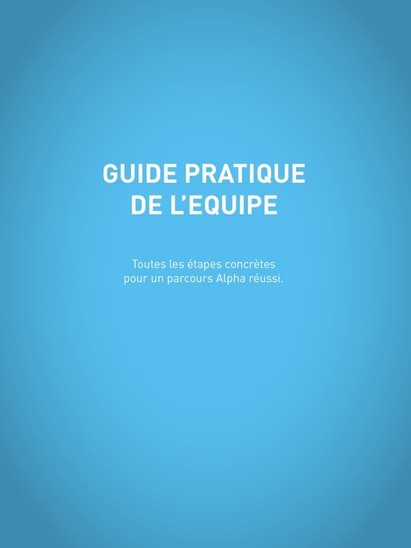 Cover image for Alpha Director's Handbook, French Edition, isbn: 9782846620352
