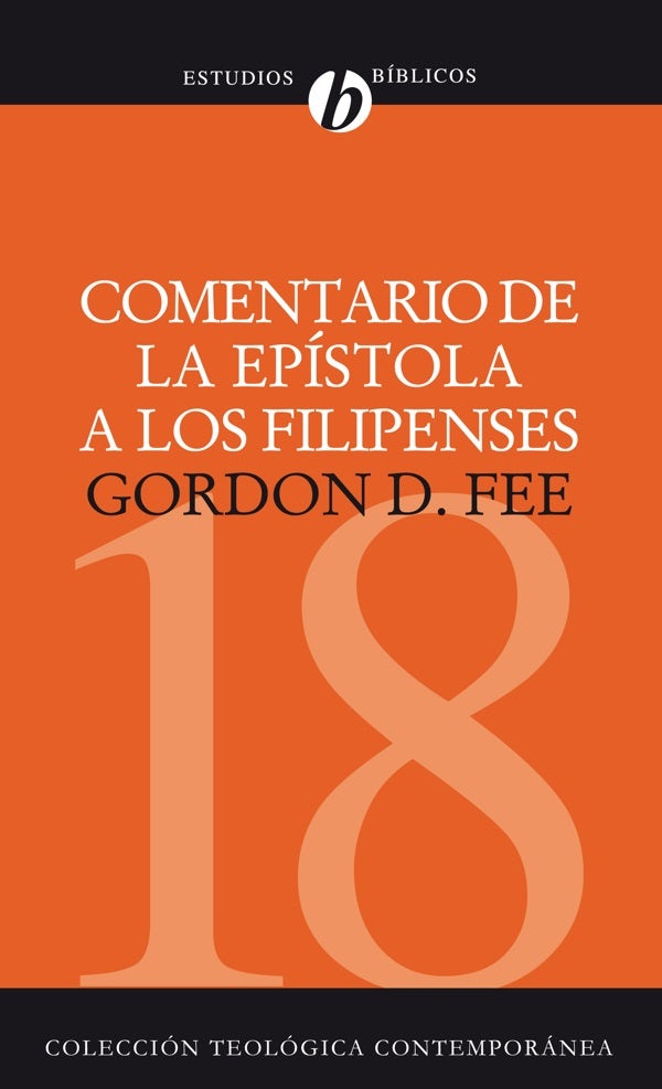 Cover image for Comentario de la Epístola a Los Filipenses, isbn: 9788482674605