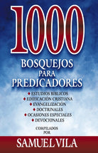 Cover image for 1000 bosquejos para predicadores Hardcover 1000 Sermon Outlines for Preachers, isbn: 9788482674797
