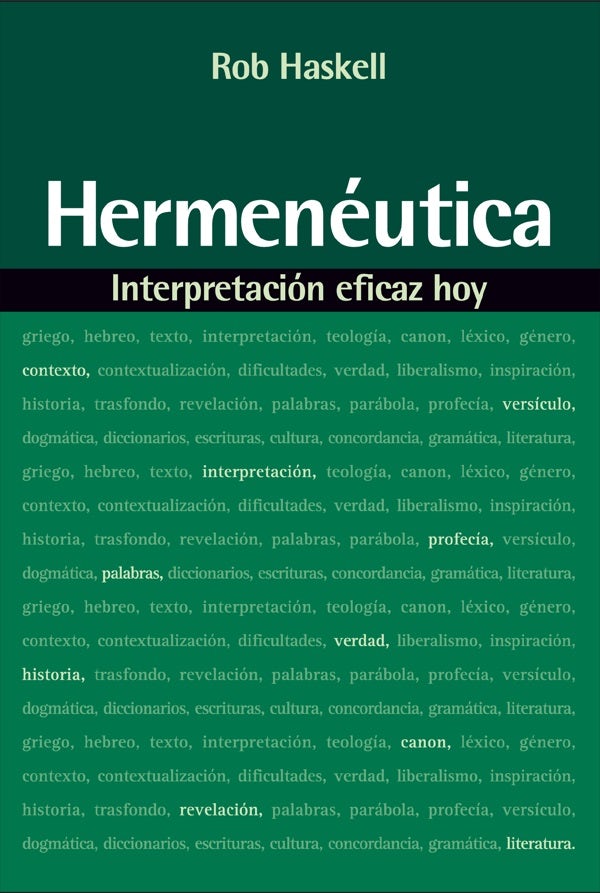 Cover image for Hermenéutica: Interpretación Eficaz Hoy, isbn: 9788482675688