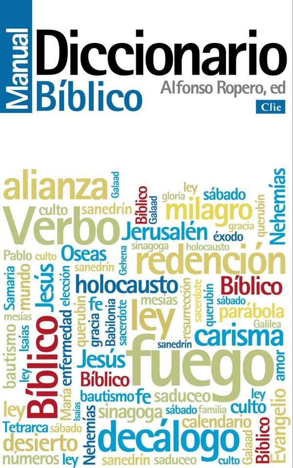 Cover image for Diccionario Manual Bíblico, isbn: 9788482677545