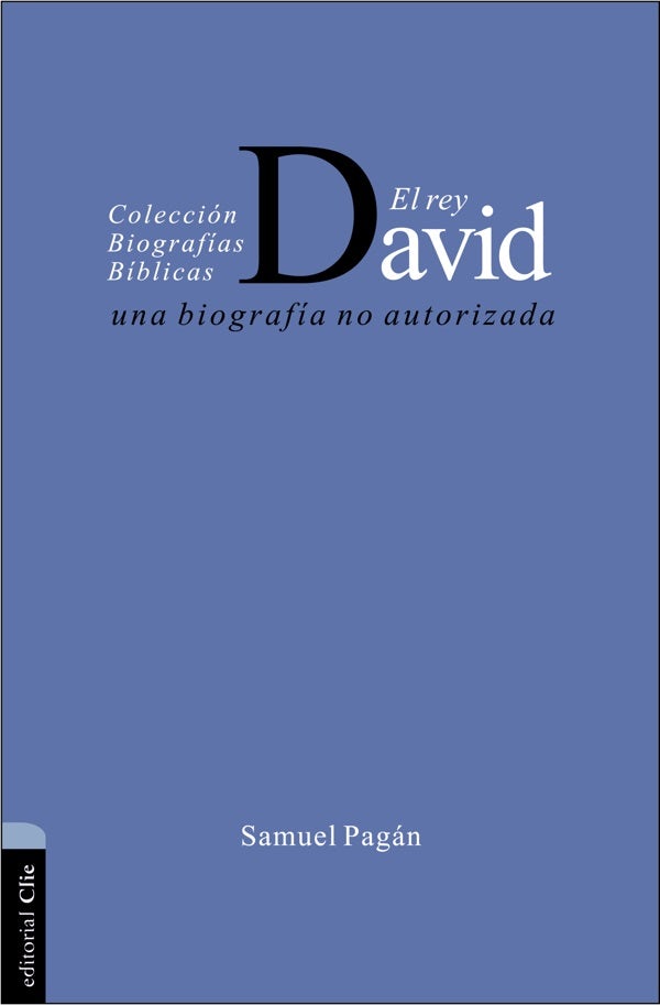 Cover image for El Rey David, isbn: 9788482678139