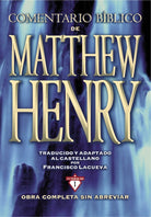 Cover image for Comentario Bíblico Matthew Henry, isbn: 9788482678207