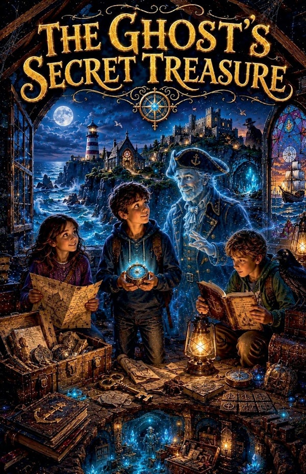 Cover image for The Ghost's Secret Treasure, isbn: 9798233896705