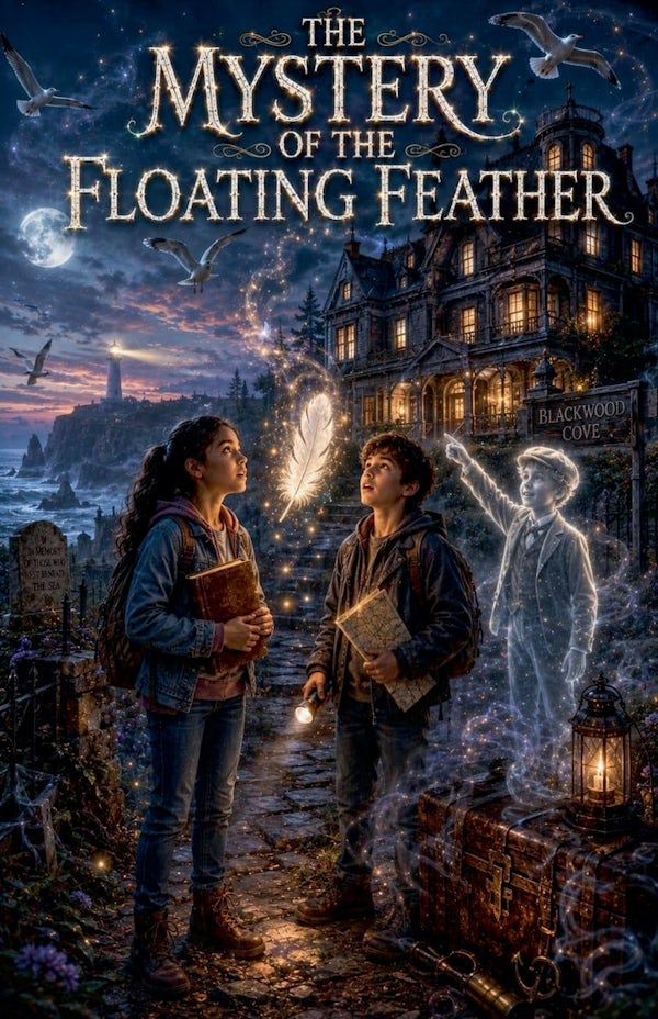 Cover image for The Mystery of the Floating Feather, isbn: 9798235205079