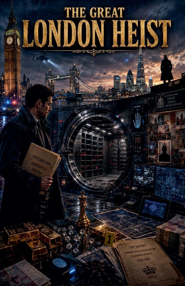 Cover image for The Great London Heist, isbn: 9798235788084