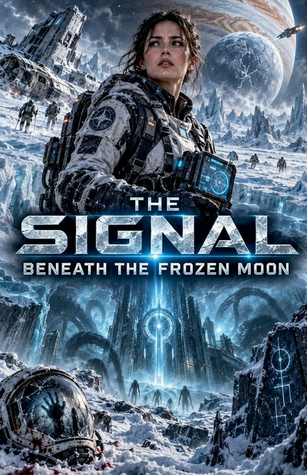 Cover image for The Signal Beneath the Frozen Moon, isbn: 9798237450972