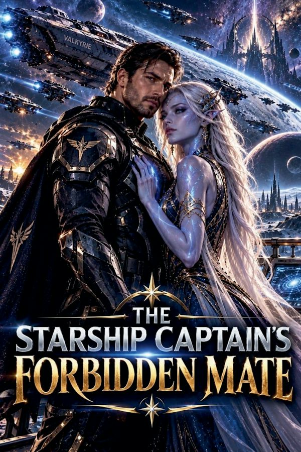Cover image for The Starship Captain's Forbidden Mate, isbn: 9798237773699