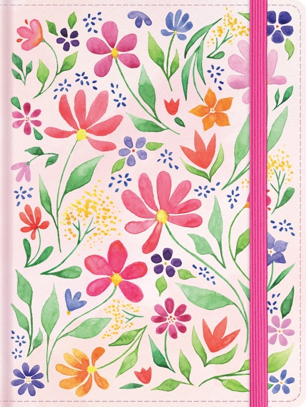 Cover image for Rvr 1960 Biblia de Apuntes Tamaño Personal, Floreada Tela Impresa, isbn: 9798384500407
