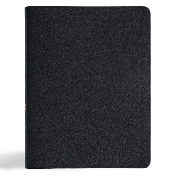 Cover image for CSB Men of Character Bible, Revised and Updated, Black Genuine Leather, Indexed, isbn: 9798384501794