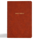 Cover image for KJV Giant Print Reference Bible, Burnt Sienna Leathertouch, Indexed, isbn: 9798384501992