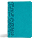 Cover image for KJV Giant Print Reference Bible, Teal Leathertouch, Indexed, isbn: 9798384502012