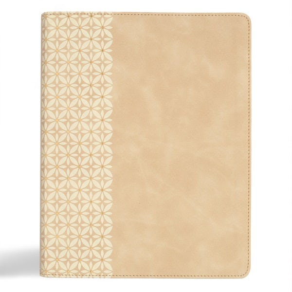 Cover image for CSB Notetaking Bible, Expanded Reference Edition, Cream Suedesoft Leathertouch, isbn: 9798384502227