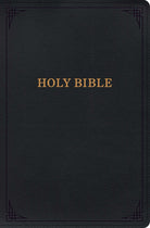 Cover image for KJV Holy Bible, Giant Print with Cross-References, Black Leathertouch, isbn: 9798384503101