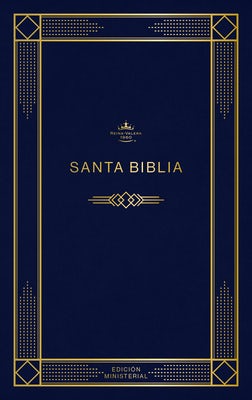 Cover image for Rvr 1960 Biblia Edición Ministerial, Azul Oscuro, Tapa Rústica, Paquete de 20, isbn: 9798384504986