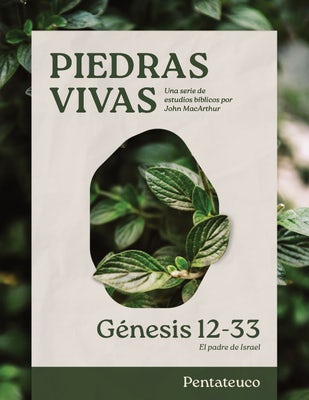 Cover image for Piedras Vivas: Génesis 12-33 - Estudio Bíblico, isbn: 9798384507000