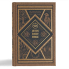 Cover image for CSB Jesus Daily Bible, Brown Cloth Over Board, isbn: 9798384509202