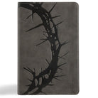 Cover image for NASB Large Print Personal Size Reference Bible, Charcoal Leathertouch, Indexed, isbn: 9798384509479