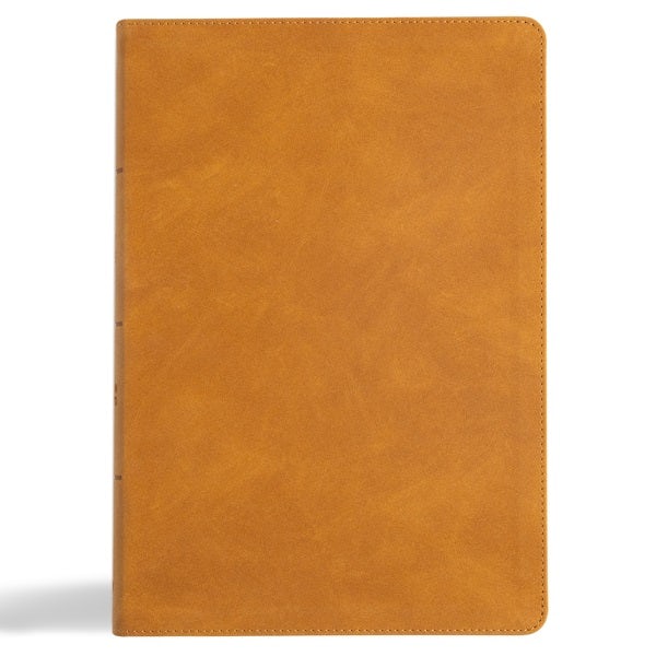 Cover image for CSB Super Giant Print Reference Bible, Digital Study Edition, Camel Suedesoft Leathertouch, isbn: 9798384509707