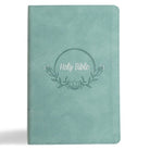 Cover image for KJV Large Print Personal Size Reference Bible, Earthen Teal Suedesoft Leathertouch, isbn: 9798384509752