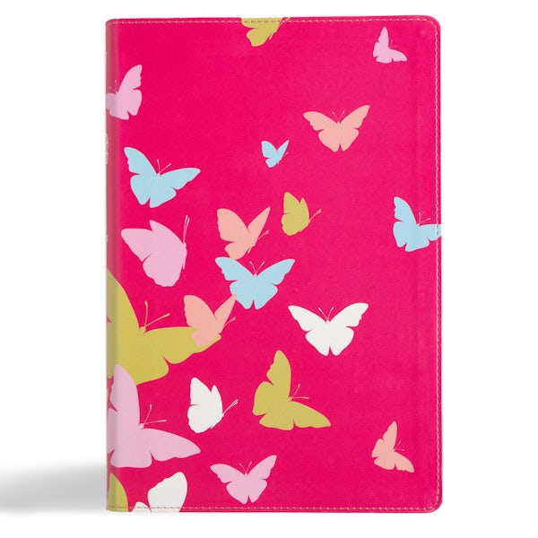 Cover image for KJV One Big Story Bible, Pink Leathertouch, isbn: 9798384509806