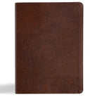 Cover image for KJV Study Bible, Large Print Edition, Brown Bonded Leather, isbn: 9798384509837