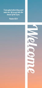 Cover image for Guest Welcome Card: I Was Glad (Package of 50), isbn: 9798384516101