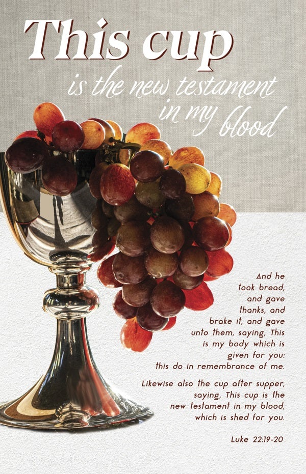 Cover image for Communion Bulletin: This Do (Package of 100), isbn: 9798384516170
