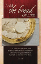 Cover image for Communion Bulletin: I Am the Bread of Life (Package of 100), isbn: 9798384516187
