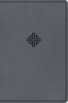 Cover image for CSB Large Print Thinline Bible, Value Edition, Charcoal Leathertouch, isbn: 9798384517535
