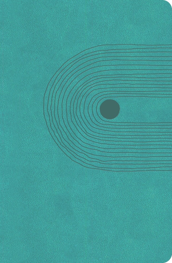 Cover image for CSB Compact Bible, Value Edition, Teal Leathertouch, isbn: 9798384517559