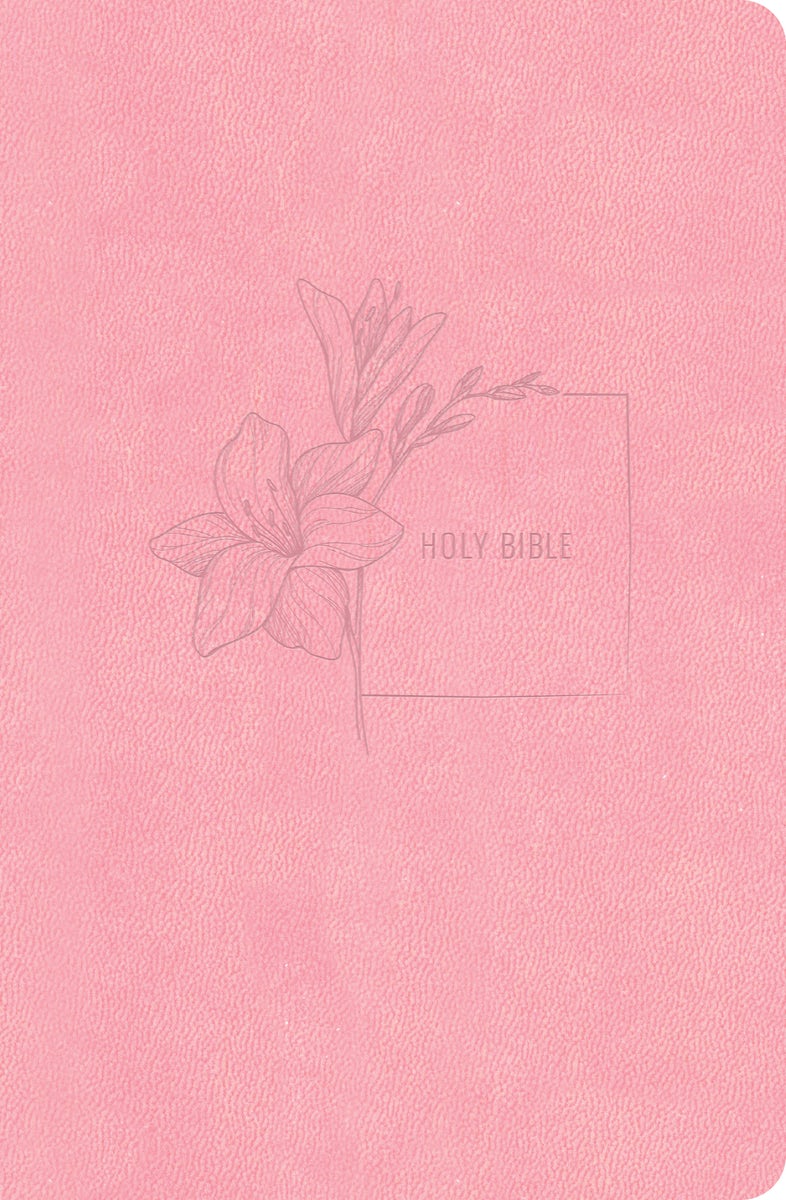 Cover image for CSB Compact Bible, Value Edition, Soft Pink Leathertouch, isbn: 9798384517566