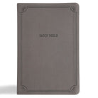 Cover image for NASB Large Print Thinline Bible, Value Edition, Charcoal Leathertouch, isbn: 9798384518006