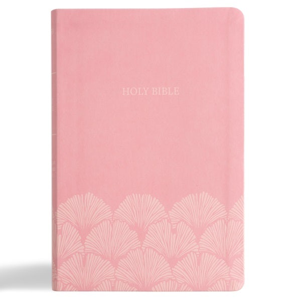Cover image for NASB Large Print Thinline Bible, Value Edition, Soft Pink Leathertouch, isbn: 9798384518013