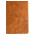 Cover image for CSB Giant Print Bible, Holman Handcrafted Collection, Marbled Chestnut Premium Calfskin, isbn: 9798384518235