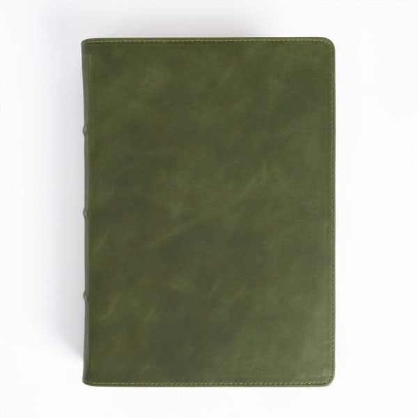 Cover image for CSB She Reads Truth Bible, Holman Handcrafted Collection, Olive Premium Calfskin, isbn: 9798384518693
