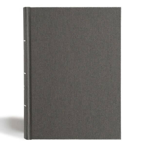Cover image for CSB Study Bible, Personal Size, Digital Study Edition, Charcoal Cloth Over Board, isbn: 9798384523543