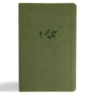 Cover image for CSB Single-Column Personal Size Reference Bible, Olive Leathertouch, isbn: 9798384523635