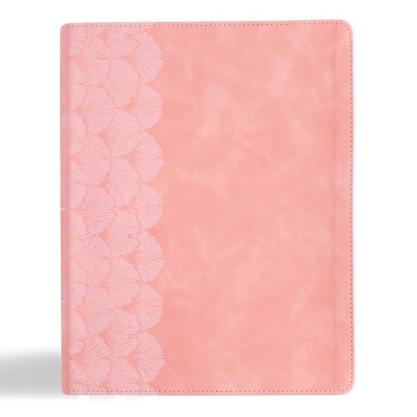 Cover image for KJV Notetaking Bible, Large Print Edition, Soft Pink Leathertouch, isbn: 9798384523680