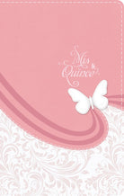 Cover image for Rvr 1960 Biblia MIS Quince, Rosa Floreado, Símil Piel, isbn: 9798384524304