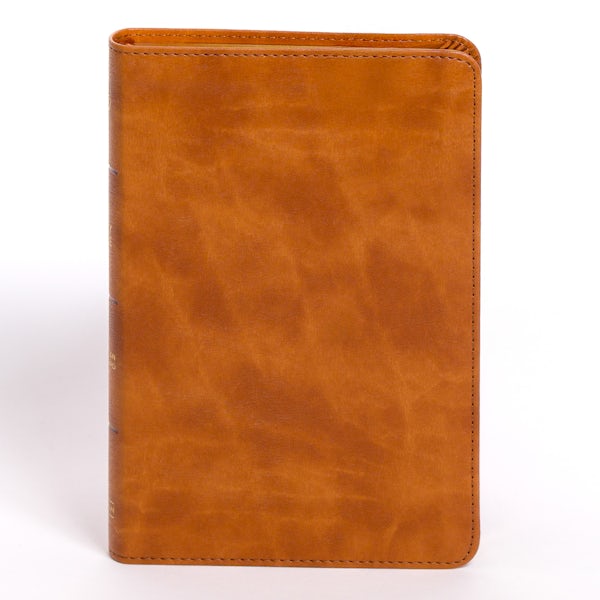 Cover image for CSB Personal Size Bible, Saddle Leathertouch, isbn: 9798384525431