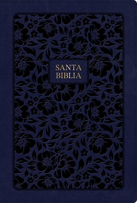 Cover image for Rvr 1960 Biblia Letra Grande Tamaño Manual Edición Especial, Azul Marino, Símil Piel, isbn: 9798384525905