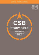 Cover image for CSB Study Bible, Large Print, Digital Study Edition, Hardcover, isbn: 9798384526223