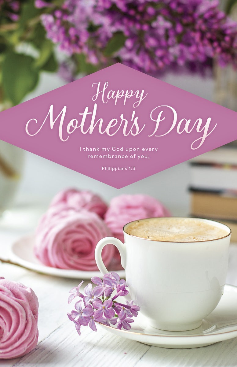 Cover image for Mother's Day Bulletin: Happy Mother's Day 2026 (Package of 100), isbn: 9798384526995
