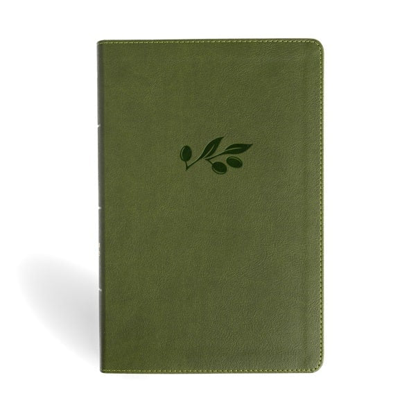 Cover image for NASB Personal Size Giant Print Bible, Olive Leathertouch, isbn: 9798384532057